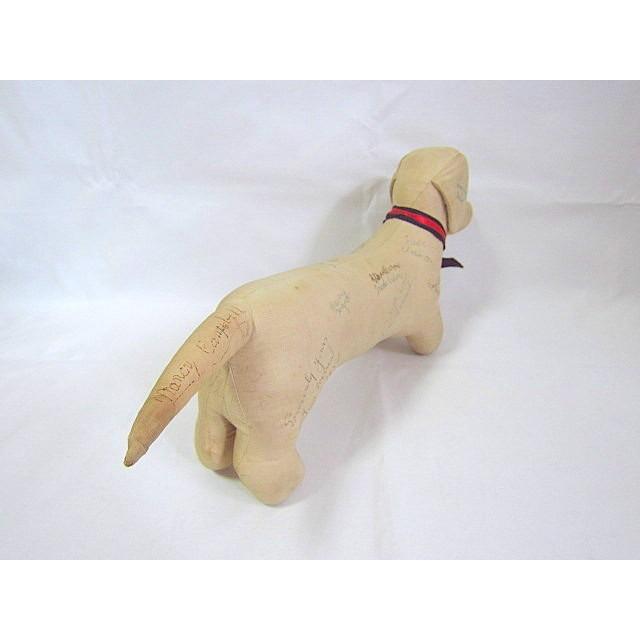 ビンテージ50's☆寄せ書きメモリアルドッグドール☆200515h9-doll
