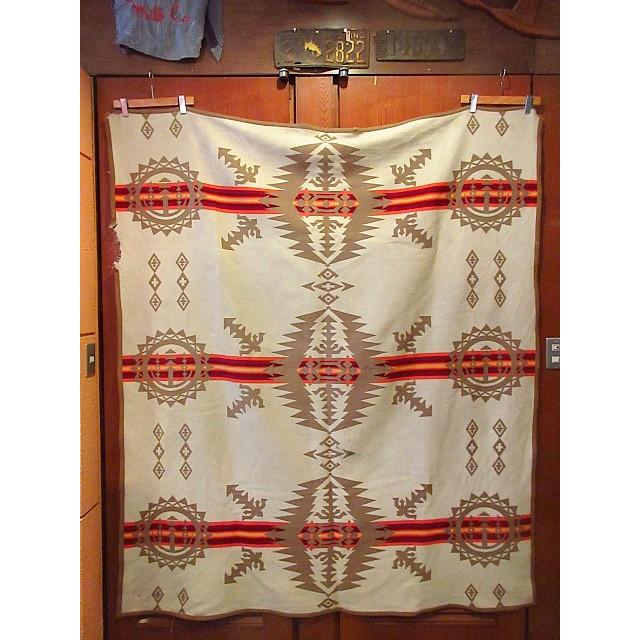 Pendleton ウールブランケット ネイティブデザイン PENDLETON ネイティブウールブランケット 188cm×165cm☆200515s6-blk