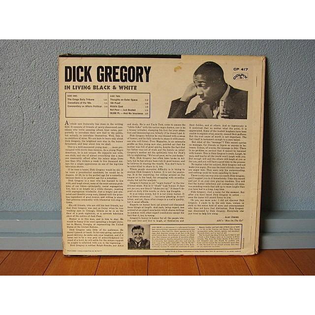 DICK GREGORY☆IN LIVING BLACK & WHITE COLPIX CP 417☆200515t2-rcd