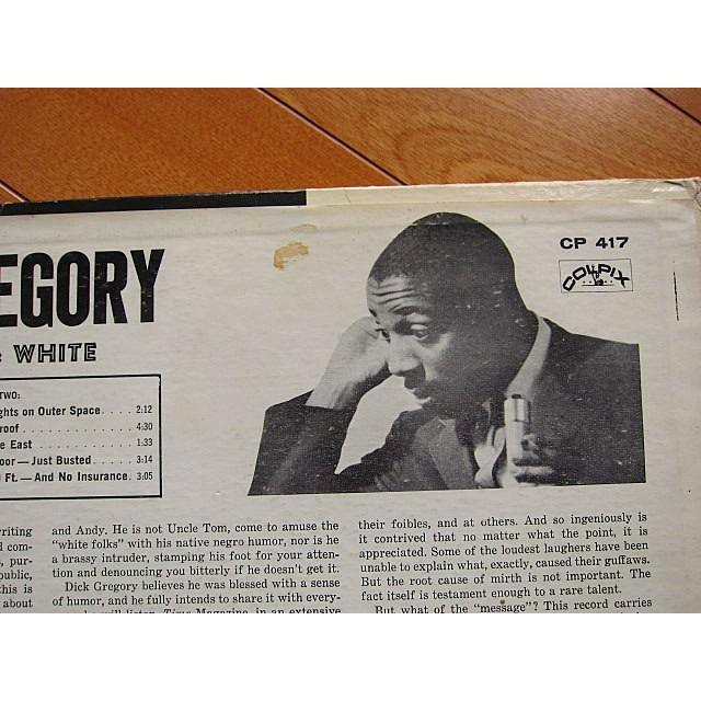 DICK GREGORY☆IN LIVING BLACK & WHITE COLPIX CP 417☆200515t2-rcd