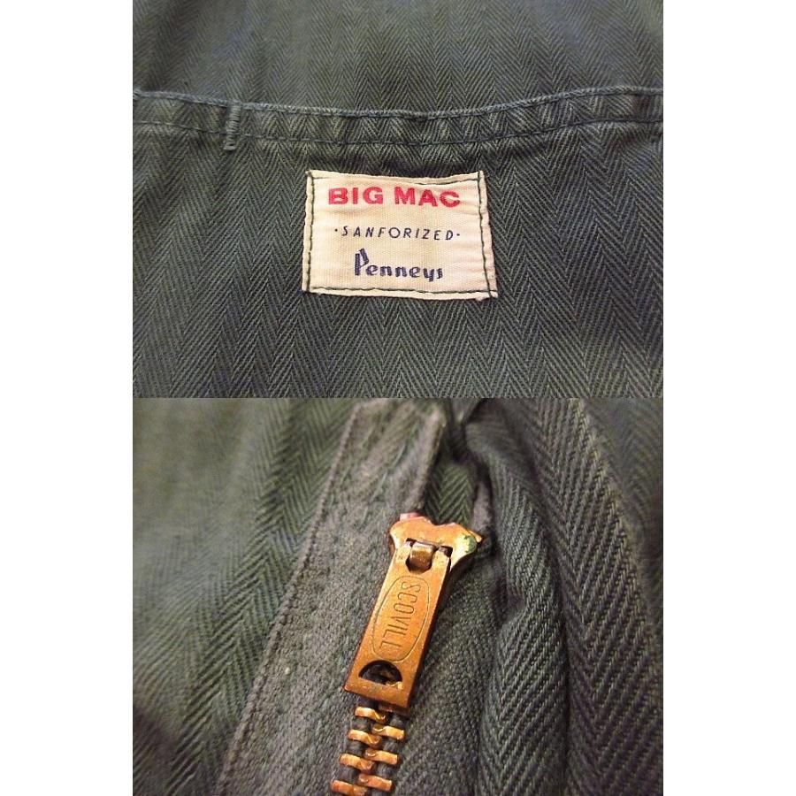 ビンテージ60's☆BIG MAC HBTオールインワン深緑40S☆200517s4-m-all