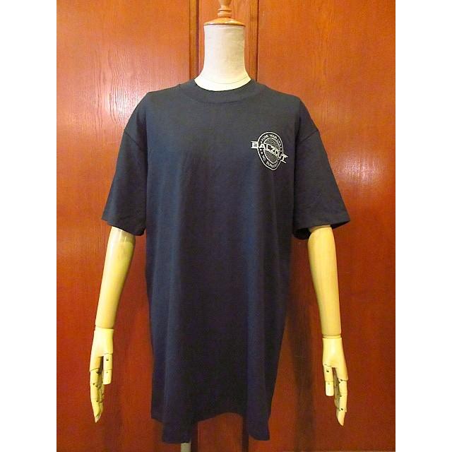ビンテージ80's★DEADSTOCK BALZOUT スケートプリントTシャツ黒 Size L★200519s2-m-tsh-ot USA製スケーターバルズアウト古着オールド