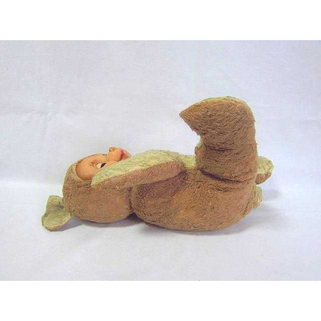 ビンテージ50's☆ラバーフェイスベアドール☆200522h2-dollアニマル