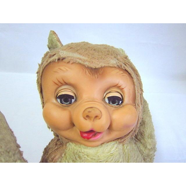ビンテージ50's☆ラバーフェイスベアドール☆200522h2-dollアニマル