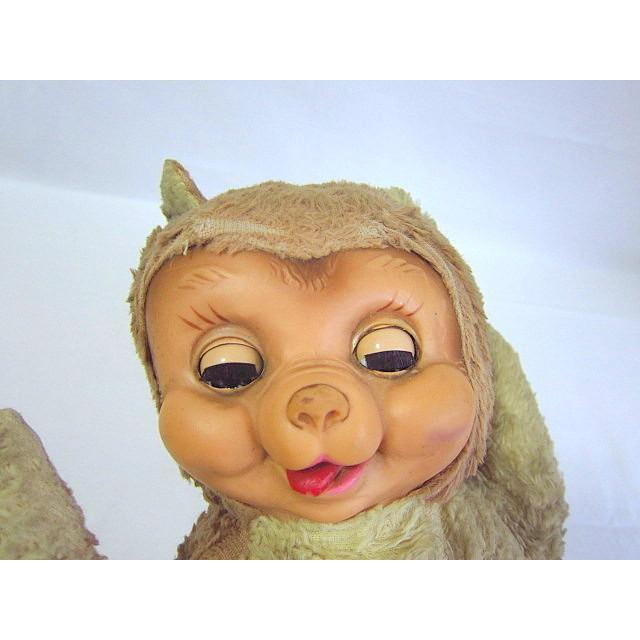 ビンテージ50's☆ラバーフェイスベアドール☆200522h2-dollアニマル