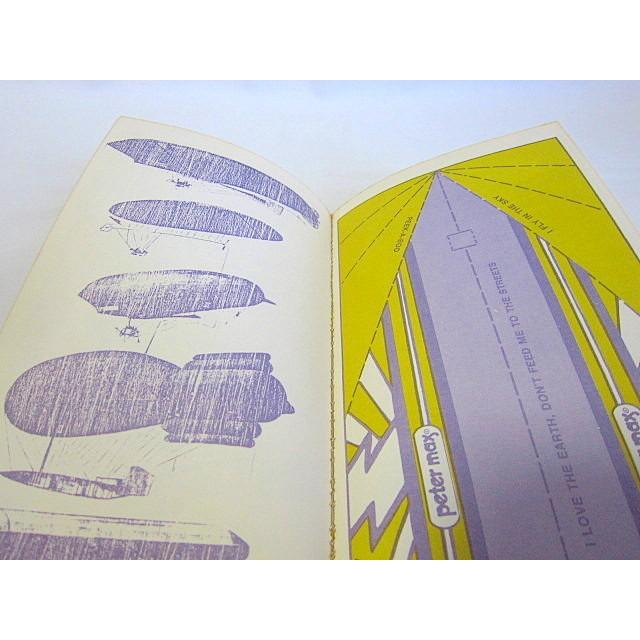 ビンテージ70's☆Peter Maxペーパーエアプレインブック☆200523h17