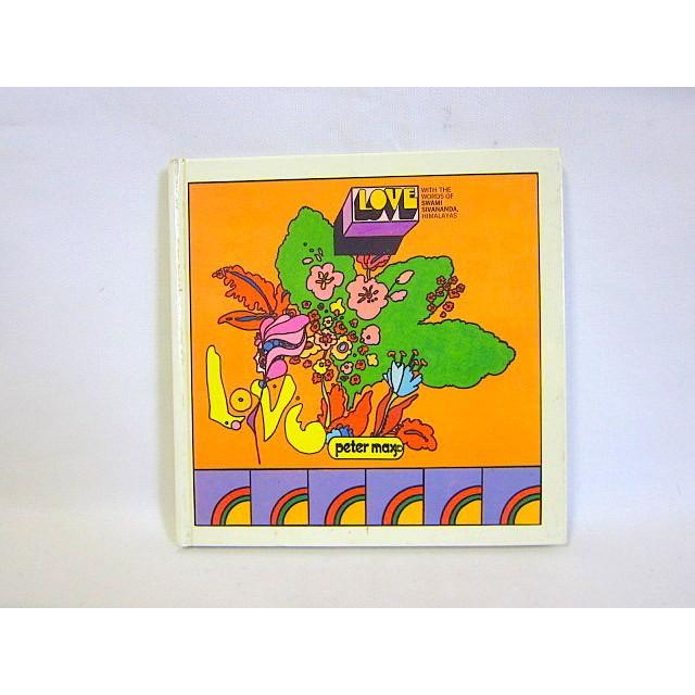 ビンテージ70's☆Peter Max LOVEミニブック☆200524h2-otclctピーター