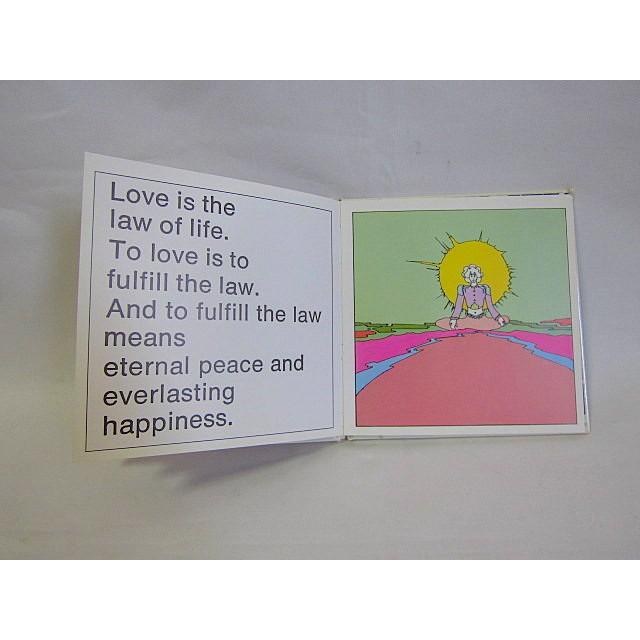 ビンテージ70's☆Peter Max LOVEミニブック☆200524h2-otclctピーター