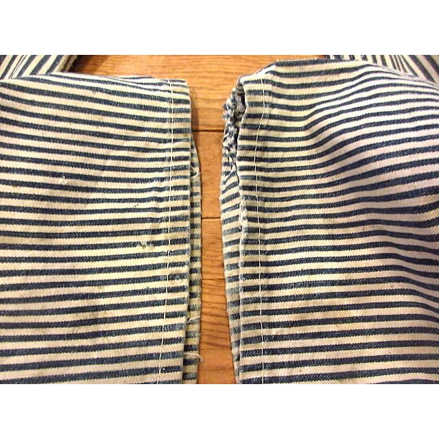 ビンテージ40's50's☆PAY DAYヒッコリーストライプオーバーオールW90cm