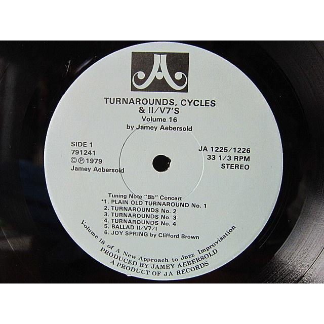 Jamey Aebersold○TURNAROUNDS, CYCLES & II/V7'S JA Records 1225