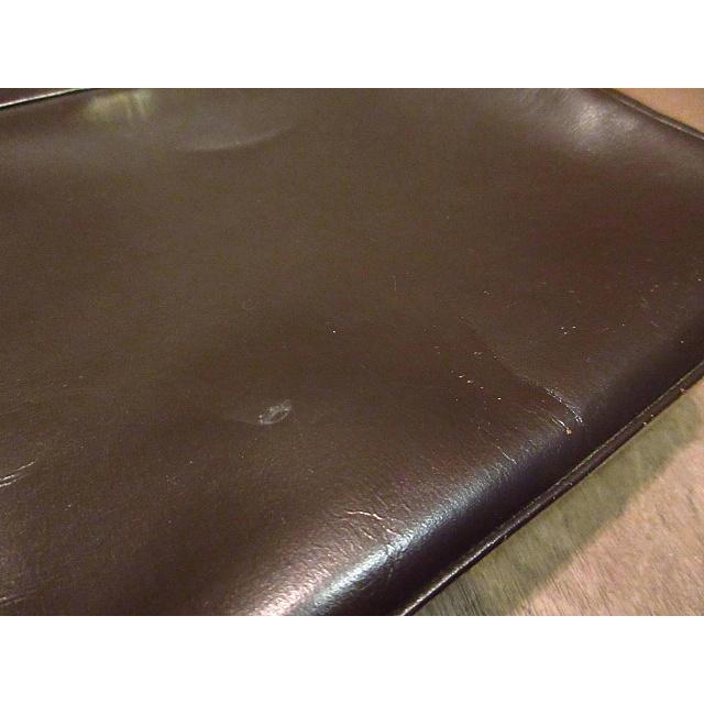ビンテージ40's50's○Eliteレザーハンドバッグ焦げ茶○200623n4-bag
