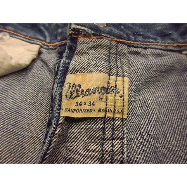 ビンテージ60's○Wrangler 13MWZ W34○200629f8-m-pnt-jns-w34ジーンズ