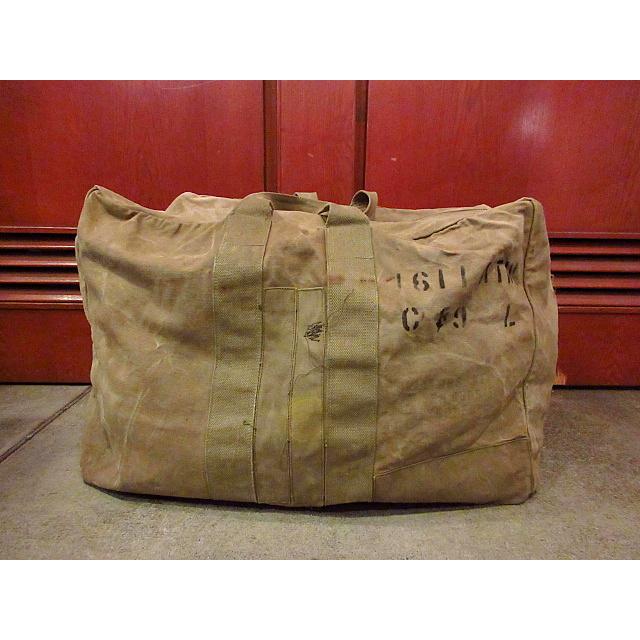 Vintage bag ヴィンテージ ステンシル入りバッグ