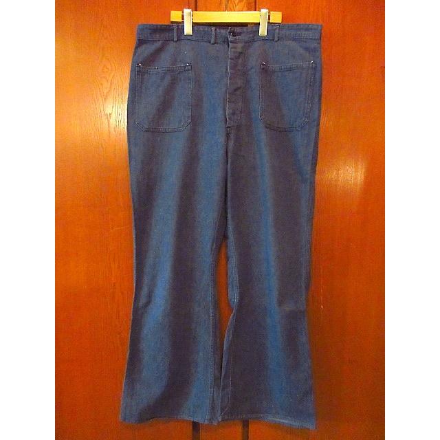 ビンテージ60's○U.S.NAVYデニムセーラーパンツW100cm○200815s6-m-pnt