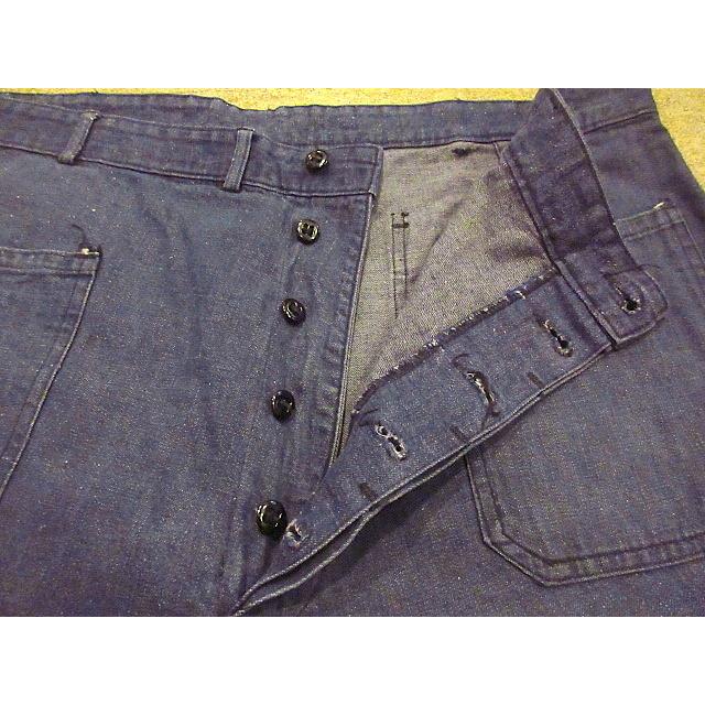 ビンテージ60's○U.S.NAVYデニムセーラーパンツW100cm○200815s6-m-pnt