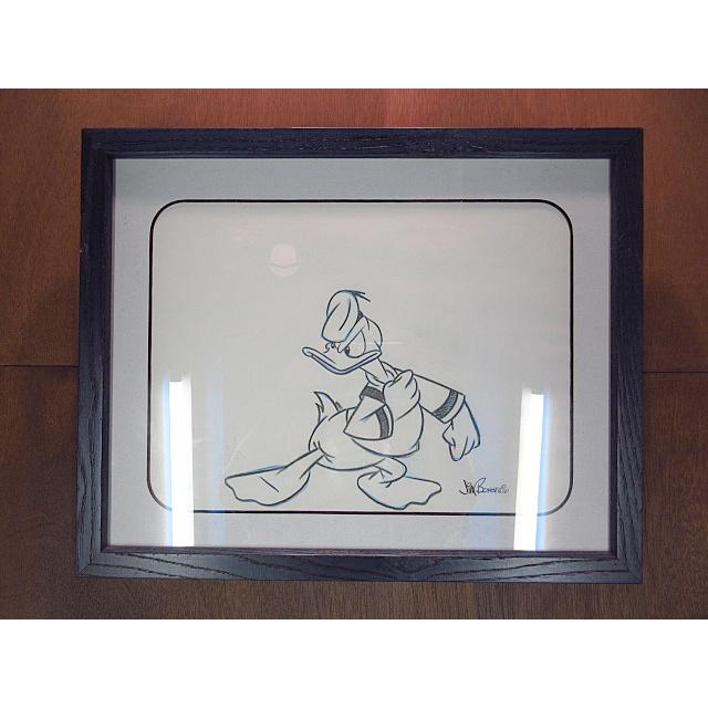 ディズニー○Jim BonserioハンドペイントアートA○200820n5-sign