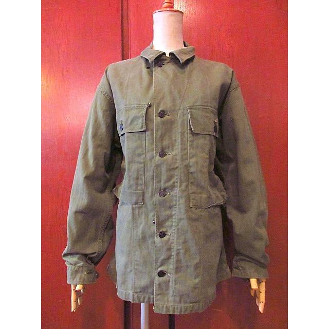ビンテージ40's○U.S.ARMY M-1943 13星ボタンHBTジャケット○200822s5