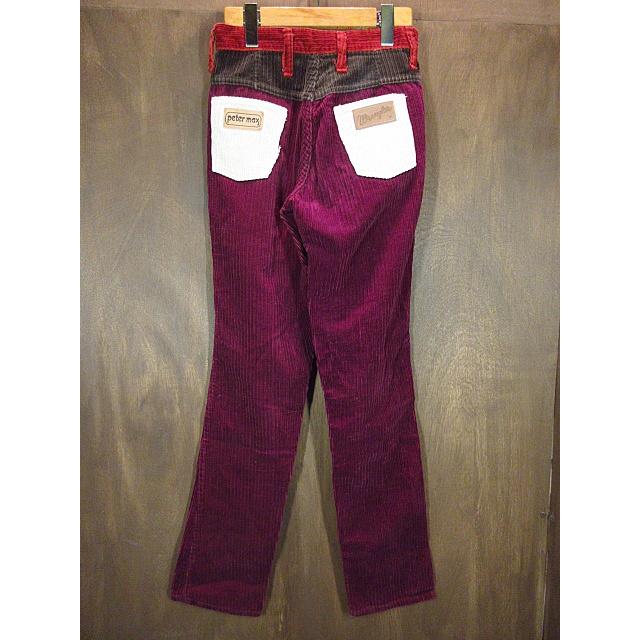 USAビンテージ クレイジーパターンベルボトム 70sピーターマックス ビンテージ70's○Peter Max × Wranglerクレイジーパターン