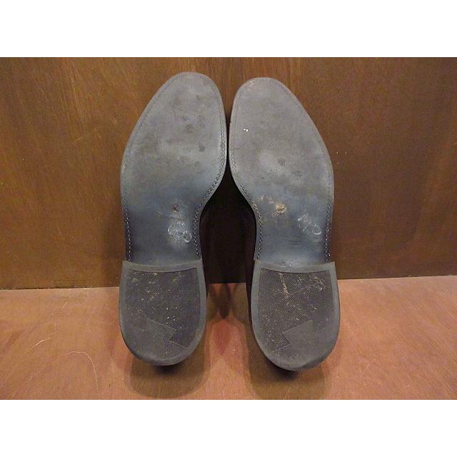 ビンテージ70's○TOWNCRAFTレザーウイングチップシューズ茶size7 ビンテージ70's○TOWNCRAFTレザーウイングチップシューズ茶size7