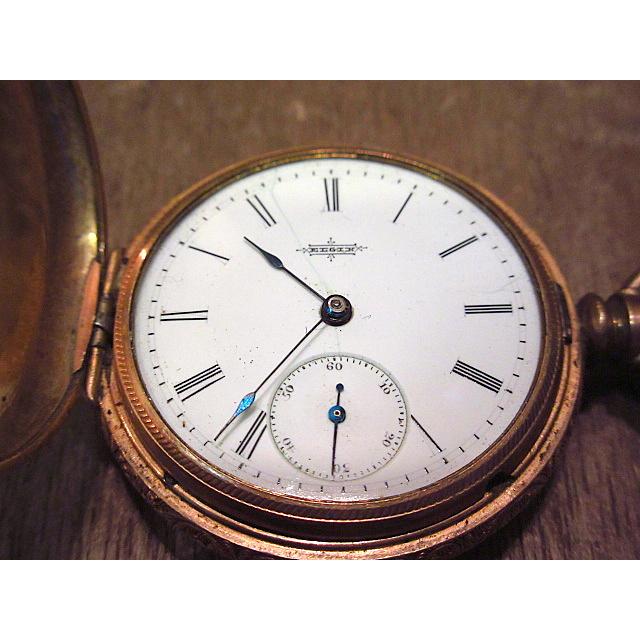 ビンテージ1880's○ELGINチェーン付き懐中時計○200914n5-wtc 1886年