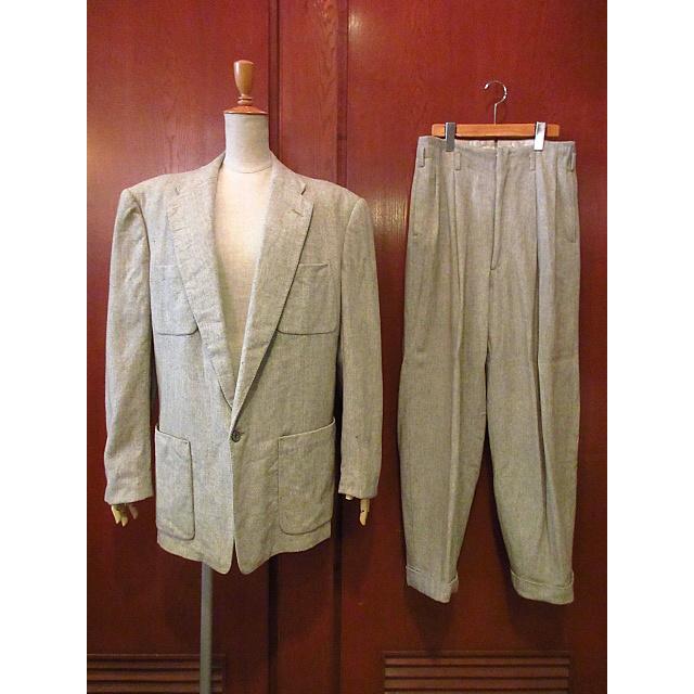 ビンテージ50's●1Bスーツツーピースグレー●200916s1-m-suit 1950sセットアップロカビリー :200916s1-m-suit:COZY VINTAGE - 通販 - Yahoo!ショッピング