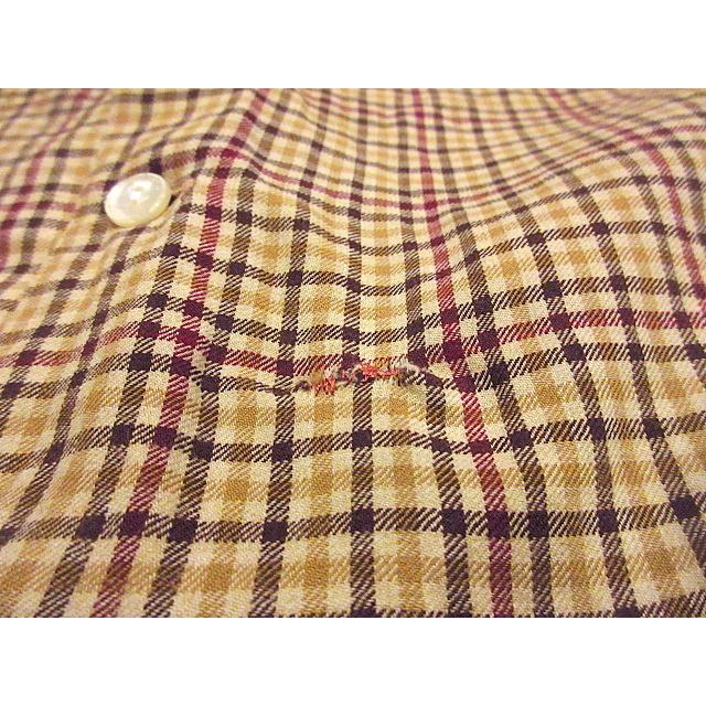 60s ビンテージ　シャツ ビンテージ60's○Churchill IMPORTS styled by Enroチェックループ