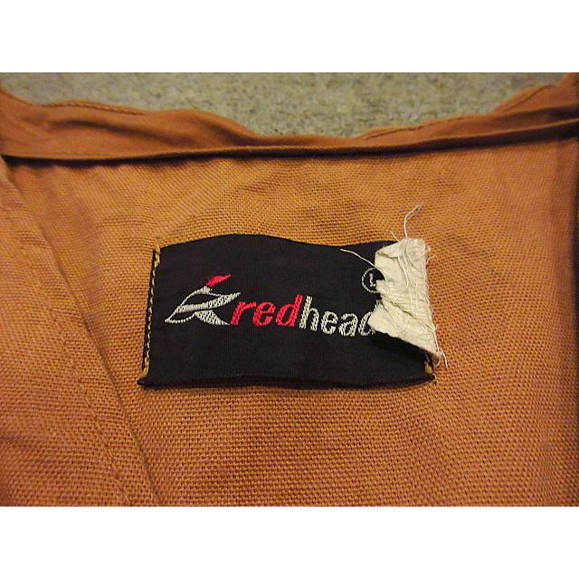 ビンテージ70's○redheadハンティングベスト○200928f1-m-vs古着