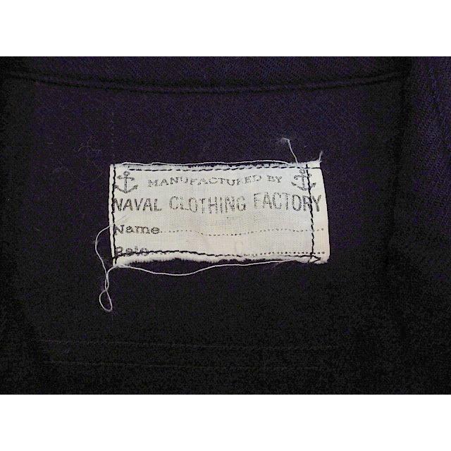 ビンテージ40's○U.S.NAVY 片ポケCPOシャツ○201007n1-m-lssh-mlt
