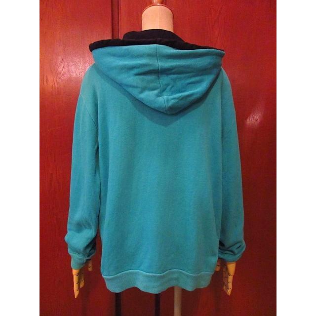 ビンテージ60's○CAMPUSツートーンコットンスウェットパーカ水色