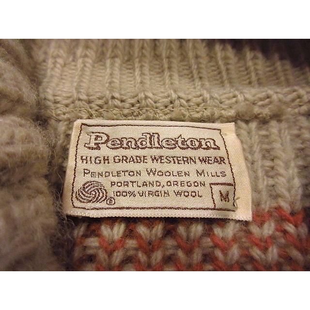 ビンテージ70's○PENDLETON BIG LEBOWSKIショールカラーカーディガン