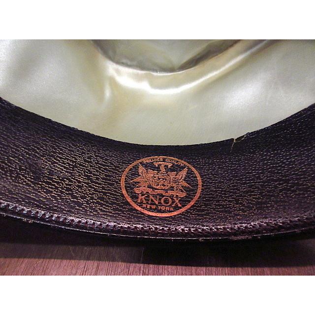 KNOX フェドラハット LL KNOX(帽子) フェルトハット 帽子 中折れハット メンズ 大きい