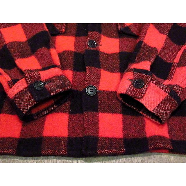 ビンテージ70's○Minnesota Woolen バッファローチェックウール