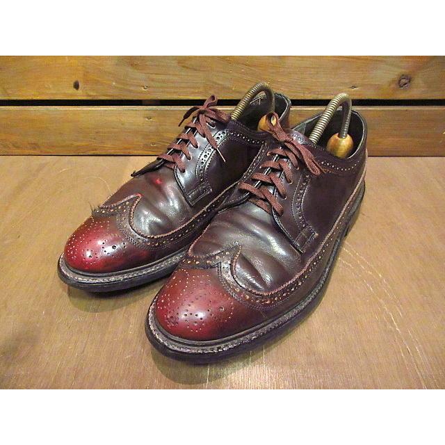 ビンテージ80 S ウイングチップシューズ赤茶size 9 1 2 D 1030n4 M Dshs 275cmドレスシューズ革靴レザーusa製古 靴メンズ 1030n4 M Dshs 275cm Cozy Vintage 通販 Yahoo ショッピング