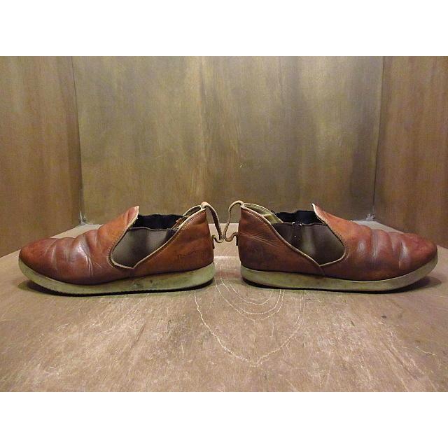ビンテージ80's90's○RED WINGプリント羽根タグロメオブーツ茶