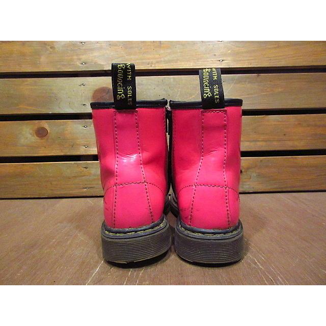 Dr.Martensサイドジップ8ホールエナメルブーツピンク○201106n8 Dr.Martensサイドジップ8ホールエナメルブーツピンク○201106n8
