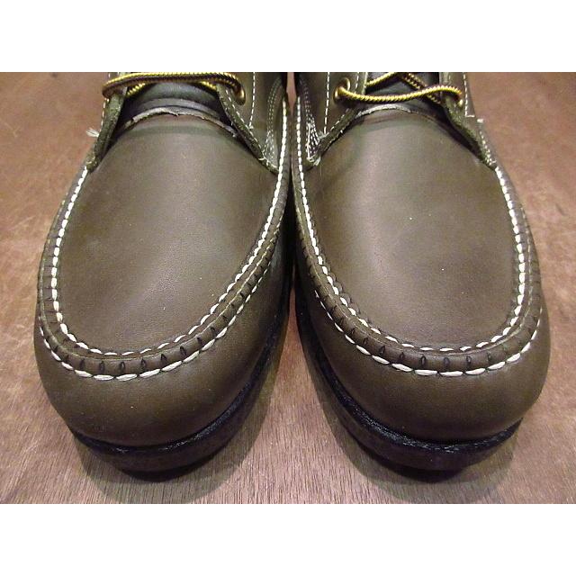 ビンテージ80's○DEADSTOCK WOLVERINEモックトゥワークブーツ