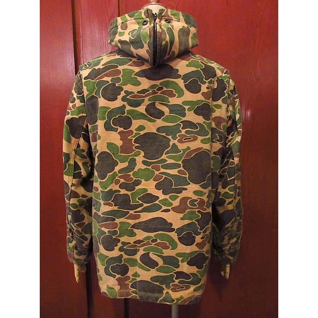 ビンテージ70's○STREAM-FIELDフード付きダックハンターカモ