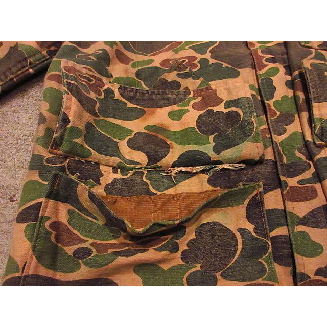 ビンテージ70's○STREAM-FIELDフード付きダックハンターカモ