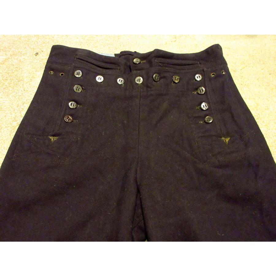 ビンテージ10's20's○U.S.NAVY ウールセーラーパンツ W75cm ビンテージ10's20's○U.S.NAVY ウールセーラーパンツ W75cm