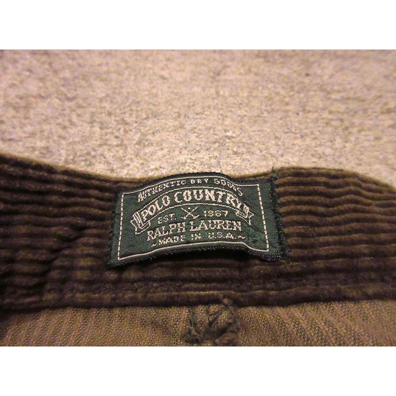 ビンテージ90's○POLO COUNTRY太軸コーデュロイパンツW36 L32