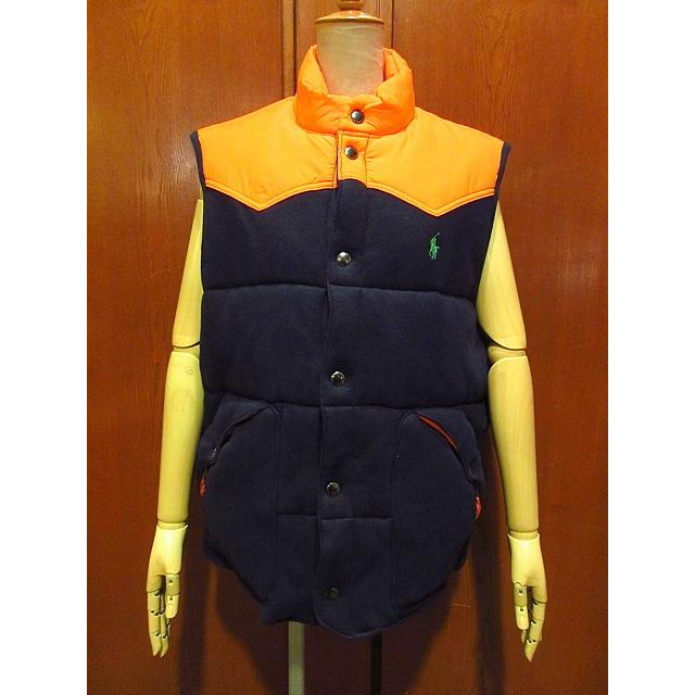 Polo By Ralph Lauren裏地チェック切り返し中綿ベスト紺 橙size L 15f8 M Vs古着ポロラルフローレントップスメンズ 15f8 M Vs Cozy Vintage 通販 Yahoo ショッピング