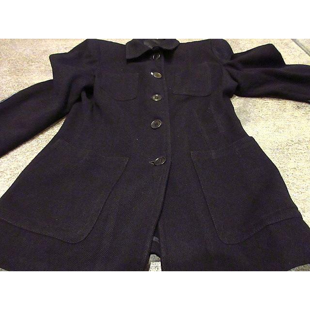 レディース KAWATANI SHIRT エルボーパッチ ウールジャケット