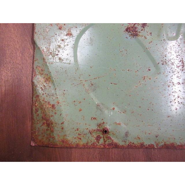 ビンテージ40's○CAT'S PAWアドバタイジングメタルサイン○201210n1