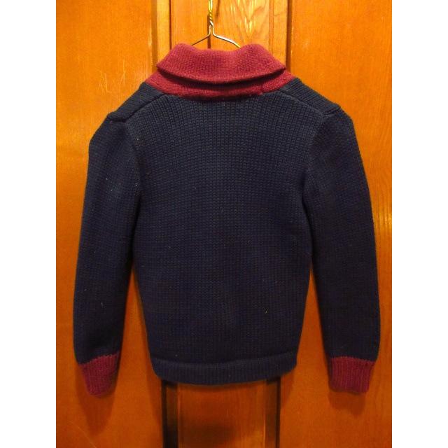 POLO by Ralph Laurenキッズツートーンショールカラーコットンニット