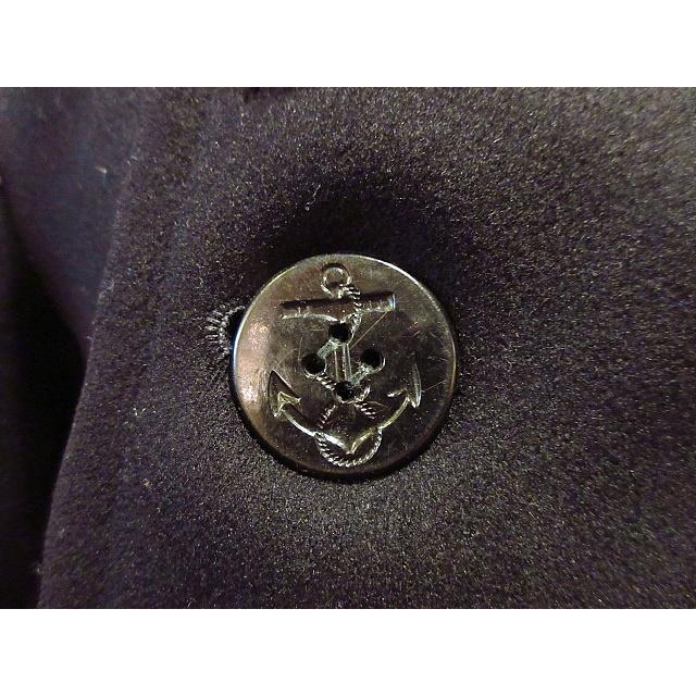 ビンテージ30's40's○U.S.NAVY 10ボタンピーコート○210113s2-m ビンテージ30's40's○U.S.NAVY 10ボタンピーコート○210113s2-m