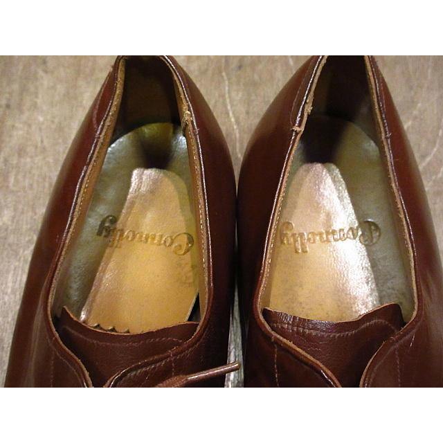 ビンテージ40's○DEADSTOCK CONNOLLYキッドスキンキャップトゥシューズ