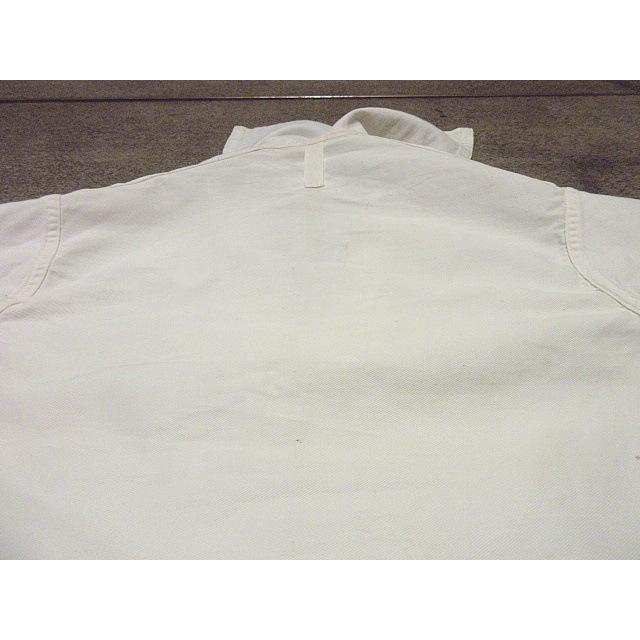 ビンテージ40's50's○U.S.NAVY生成りセーラーシャツ○210123f5-m ビンテージ40's50's○U.S.NAVY生成りセーラーシャツ○210123f5-m
