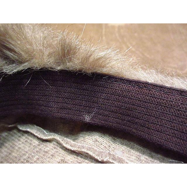 ビンテージ70's○フェイクファーハット○210124n7-m-ht-ot 1970sボア