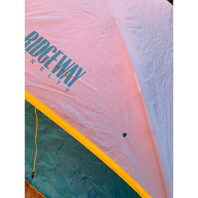 ビンテージ○KELTY RIDGEWAY ナイロンドームテント水色 ビンテージ○KELTY RIDGEWAY ナイロンドームテント水色