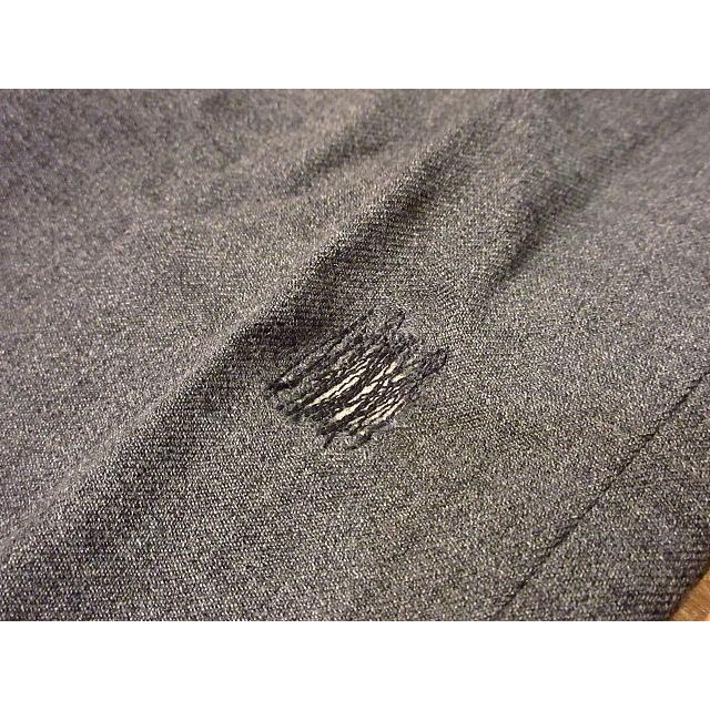 ビンテージ50's○AeroキッズワンタックウールスラックスグレーW58cm